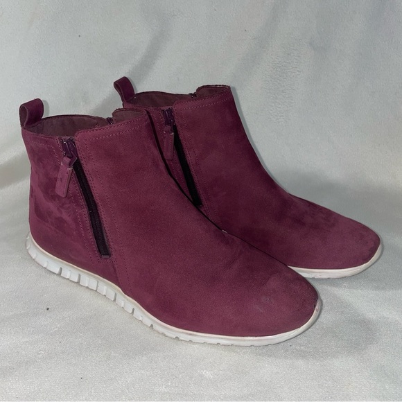 Cole Haan Zerogrand Side Zip Boots size 8 - Picture 6 of 10